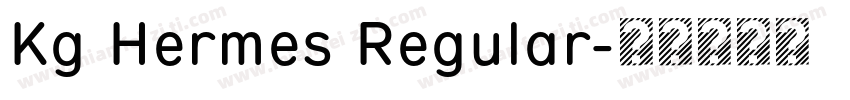 Kg Hermes Regular字体转换